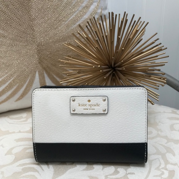 kate spade Handbags - Kate Spade Black and White Wallet